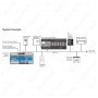 HWQS 4-канальный релейный модуль для установки на DIN-рейку (LQSE-4S5-230-D)