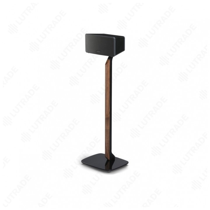Flexson Premium Floor Stand for PLAY:3 - (Single) Black/Walnut  (шт) Для напольной установки Sonos PLAY:3 с деревянной отделкой 820 мм