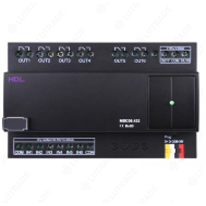 HDL HDL-MSC06.432 6-канальный DIN модуль входов и выходов 

Поддерживает различные типы входного и выходного сигнала. Имеет также 6 каналов релейных в