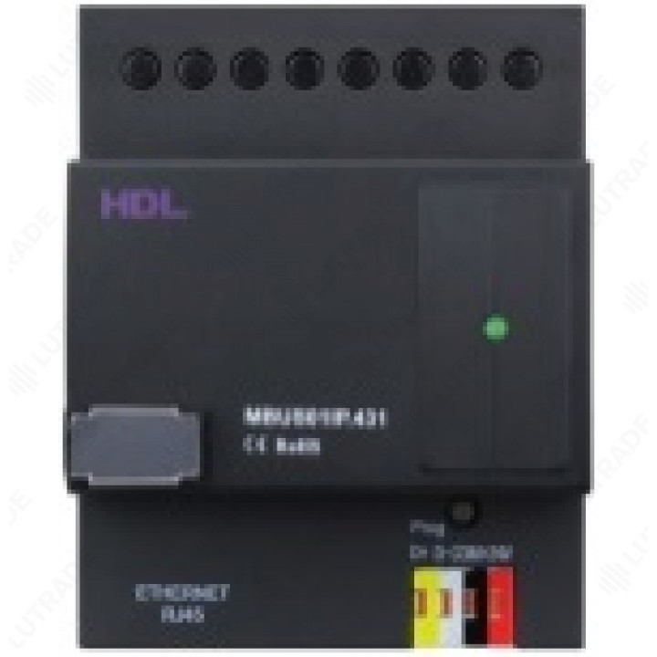 HDL HDL-MBUS01IP.431 DIN TCP/IP Ethernet интерфейс программирования, может использоваться для программирования, управления и как сетевой мост, а также