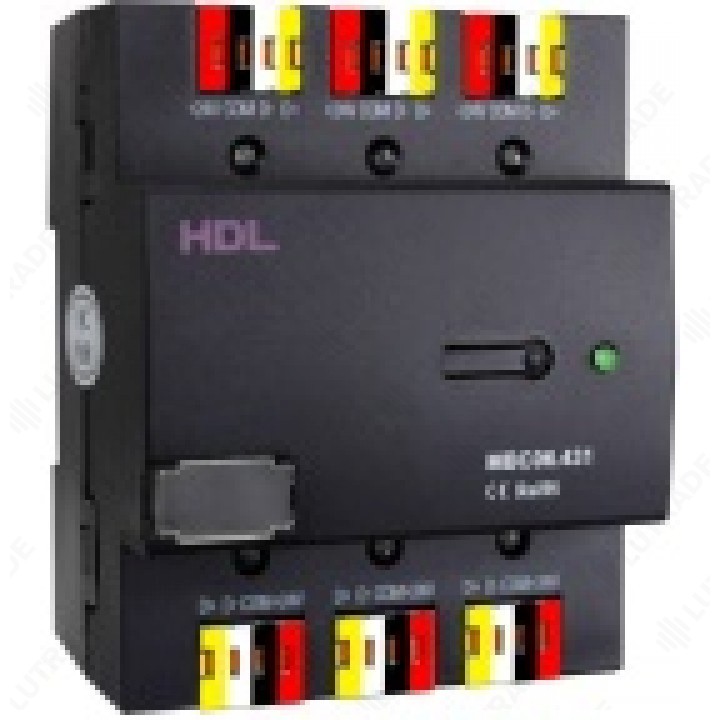 HDL HDL-MBC06.431 MBC - шинный соединитель (ХАБ шины) HDL Buspro на 6 портов. Позволяет реализовать топологию подключения шины ЗВЕЗДОЙ внутри физическ