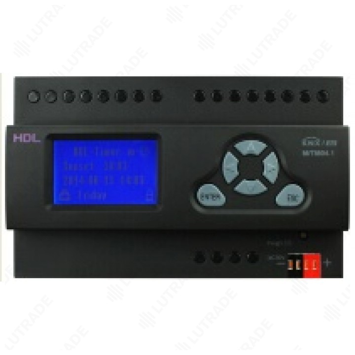 HDL HDL-M/TM04.1 DIN 4-канальный KNX Таймер Master/Slave 

Этот контроллер таймера с встроенной RTC, может работать сам в режиме реального времени, мо