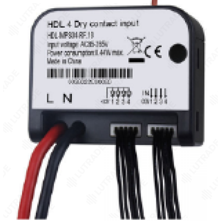 HDL HDL-MPS04-RF.18 4-контактный модуль входов (сухие контакты) (L+N Type)

Входное напряжение: AC85-265V, Потребляемая мощность: максимум 0.44W. Бесп